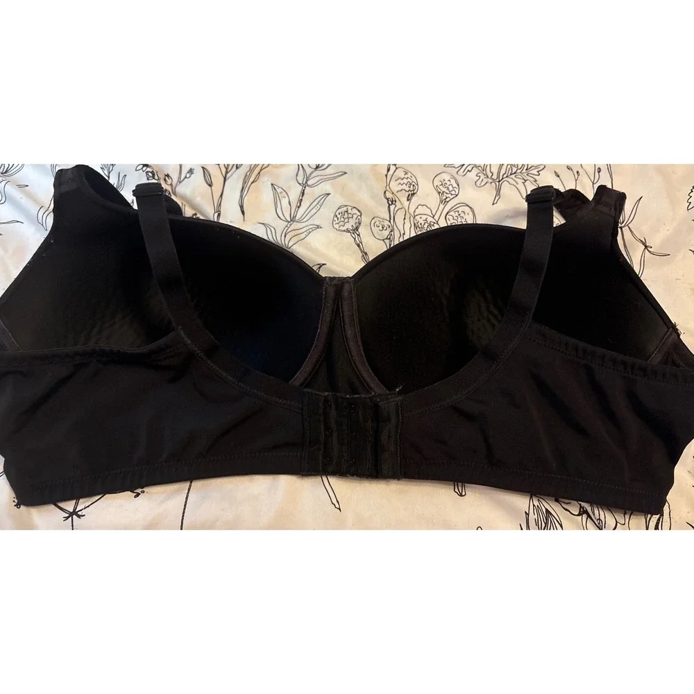 Playtex Black‎ Full Figure Wirefree Support Bra, 42C